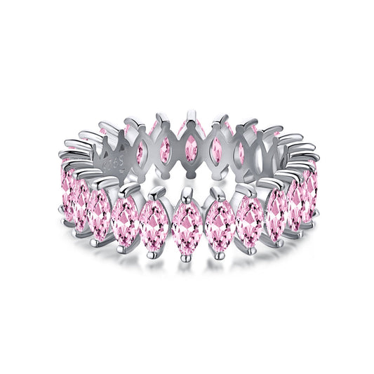 [AuraEcho]Gorgeous Marquise Cut Tennis Ring