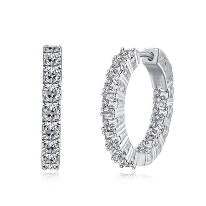 [AuraEcho]Unique Round Cut Daily Earrings