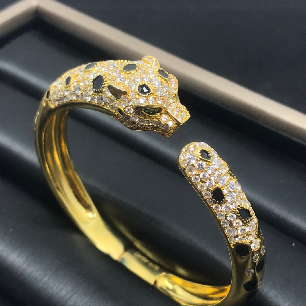 [AuraEcho]PANTHERE BIG BRACELET DIAMONDS