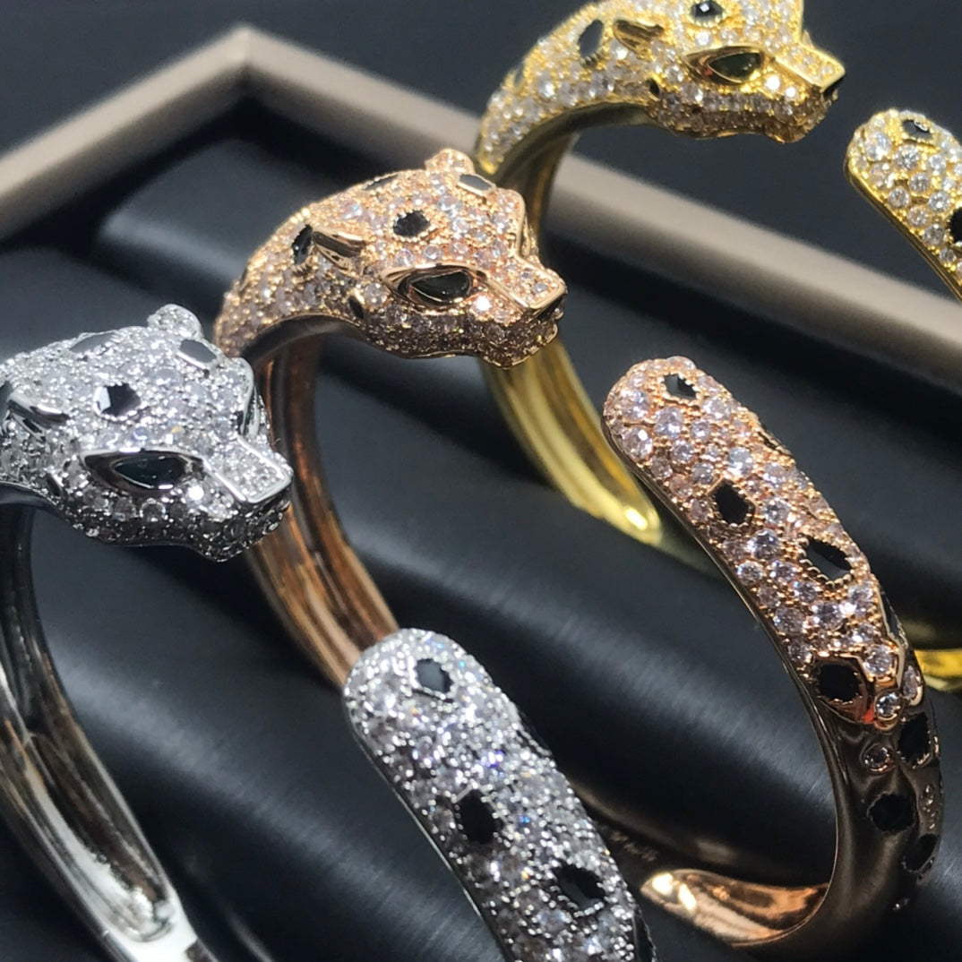 [AuraEcho]PANTHERE BIG BRACELET DIAMONDS
