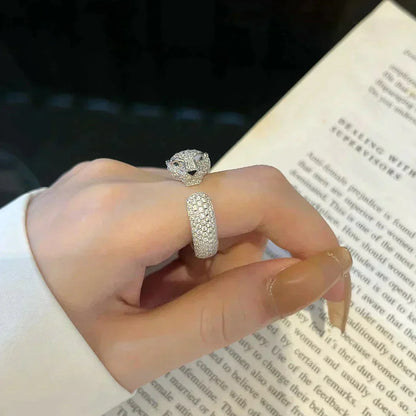 [AuraEcho]PANTHERE 5.5MM ALL DIAMOND RING