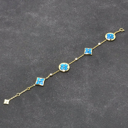[AuraEcho]STAR AND SUN TURQUOISE 4 MOTIFS 3 DIAMONDS