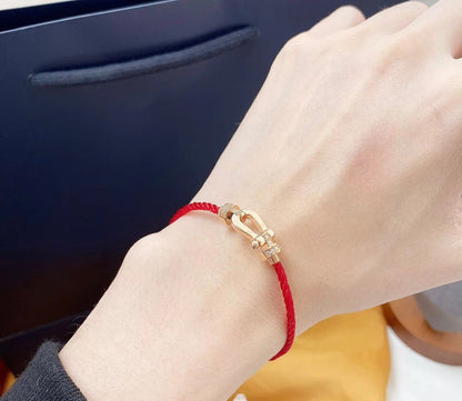 [AuraEcho]FORCE 10 HALF DIAMOND PINK GOLD RED CORDERI LARGE AND MEDIUM MODEL