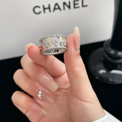 [AuraEcho]PERLEE DIAMOND LARGE RING