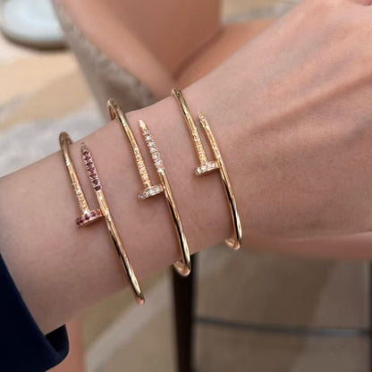 [AuraEcho]JUSTE BRACELET 2.5MM DIAMONDS NEW