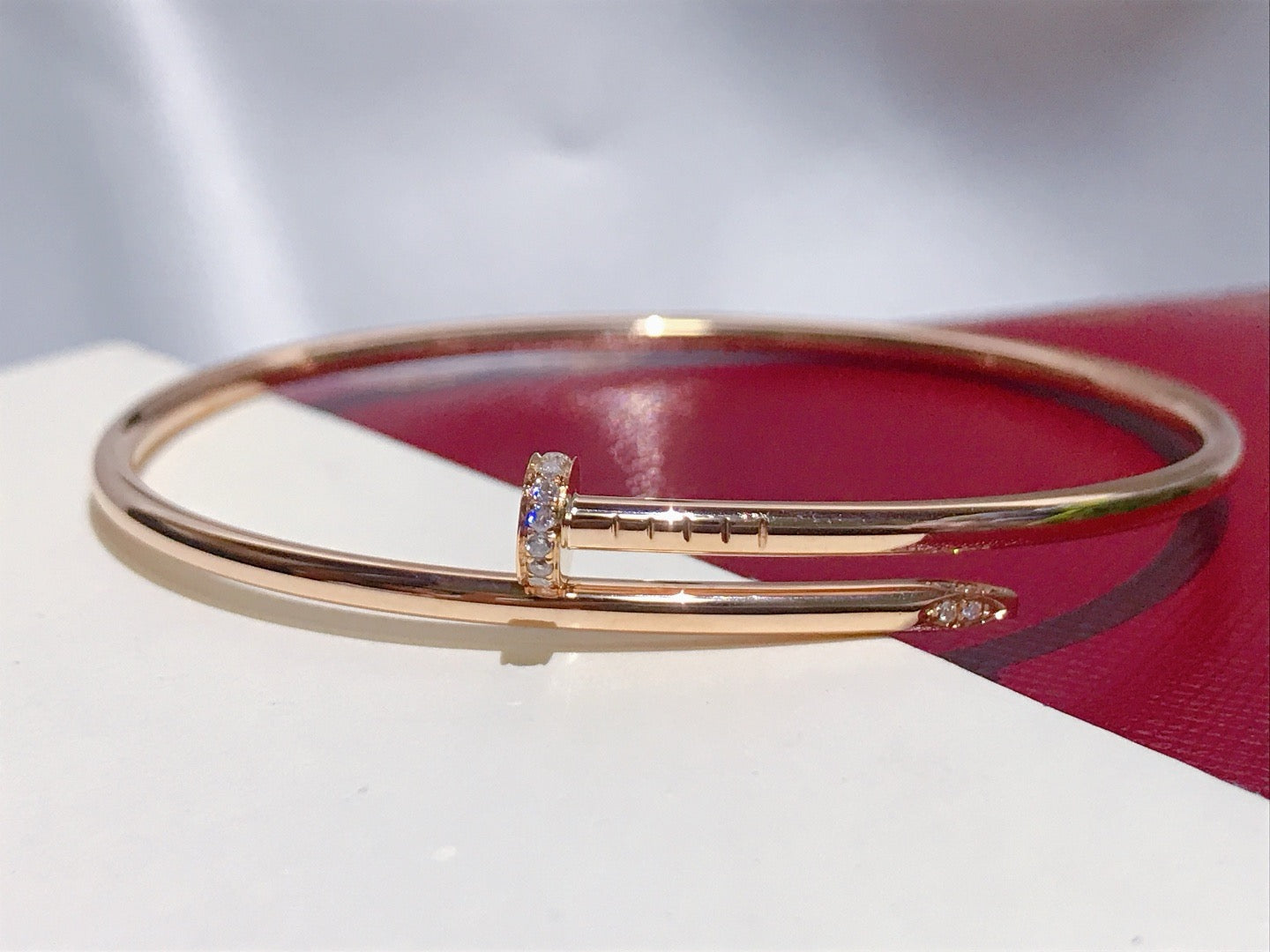 [AuraEcho]JUSTE BRACELET 2.5MM DIAMONDS