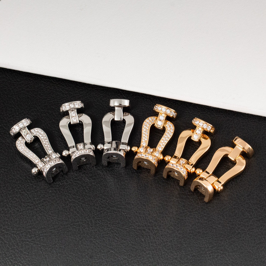 [AuraEcho]FORCE LARGE HORSESHOE NO DIAMOND BRACELET GOLD