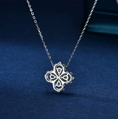 [AuraEcho]LOOP NECKLACE FULL MOTIF DIAMOND 16MM MULTIPLE COLORS